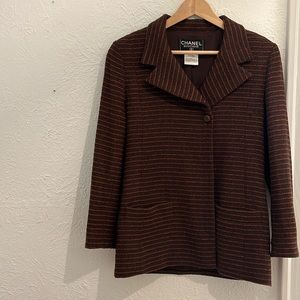 Chanel 1998 Vintage Tweed Blazer